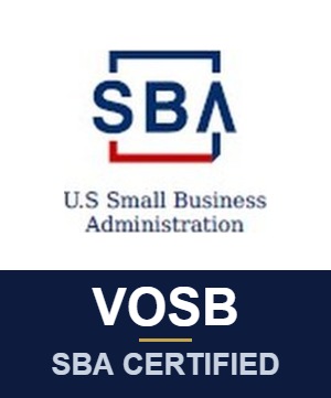 Certified by the U.S. Small Business Administration as a Veteran-Owned Small Business